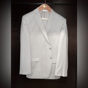 NEVER WORN Calvin Klein Light Tan Suit and Pants 42R